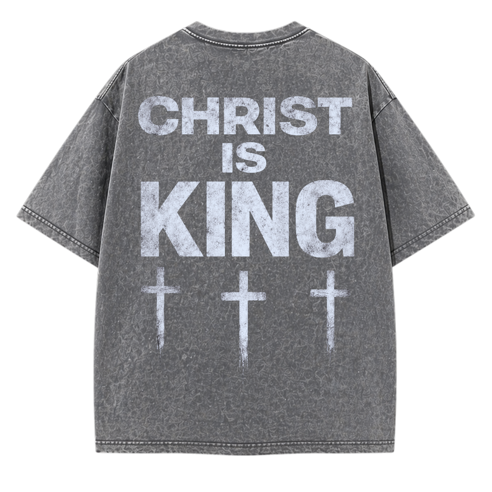 Christ is King Tee [GRAY]