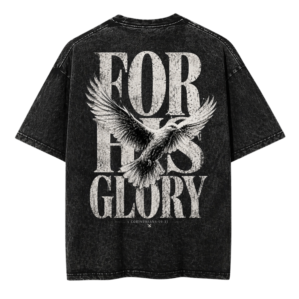 For His Glory Tee [BLACK]