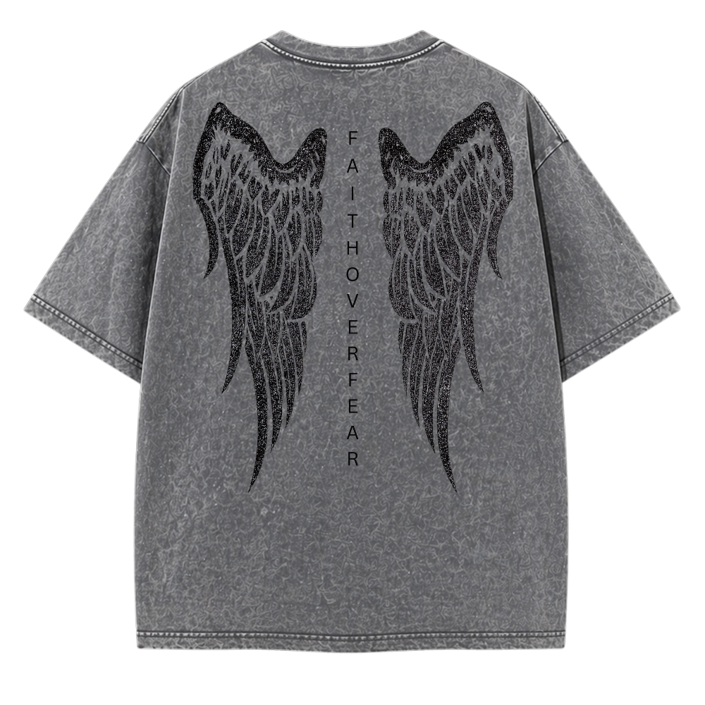 Faith Over Fear Tee [GRAY]