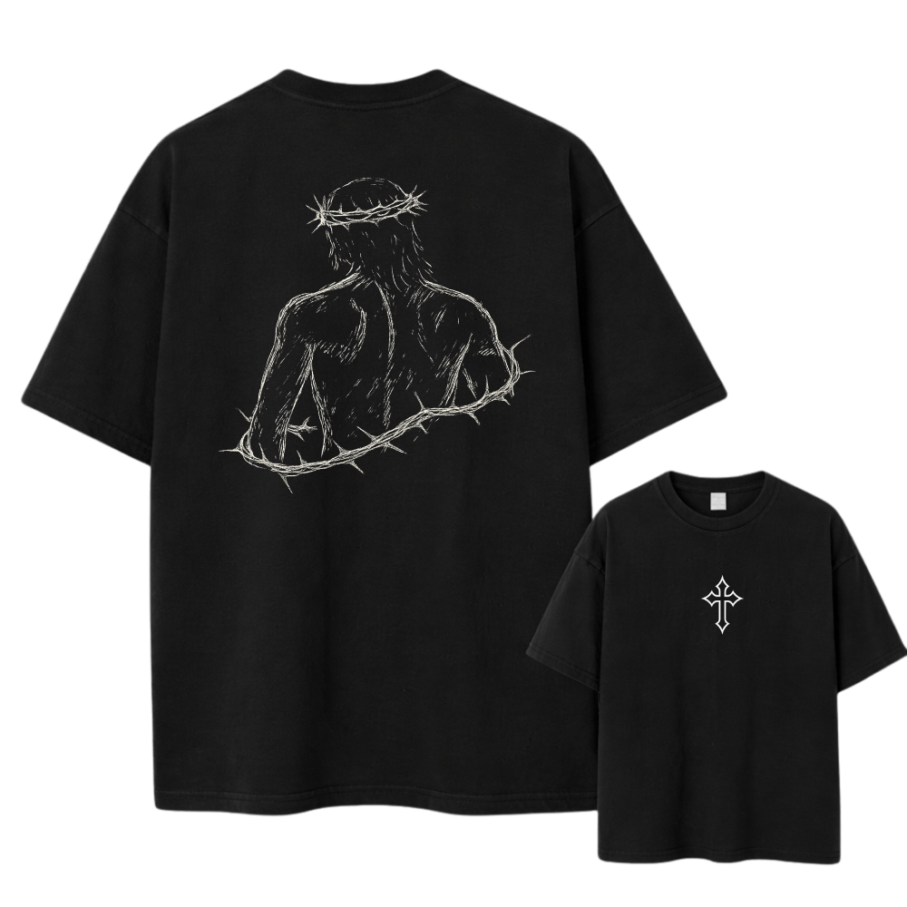 Not Forsaken Tee [PLAIN BLACK]