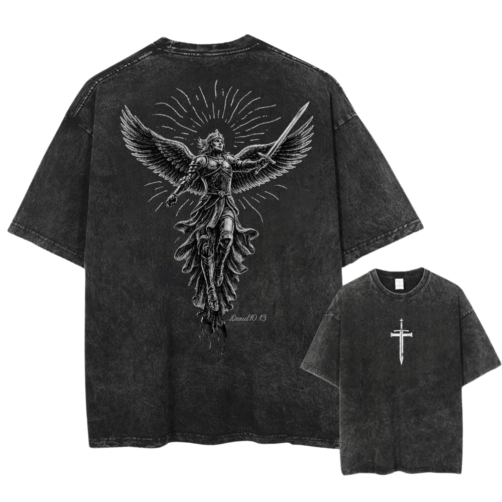 SAINT MICHAEL TEE [BLACK]