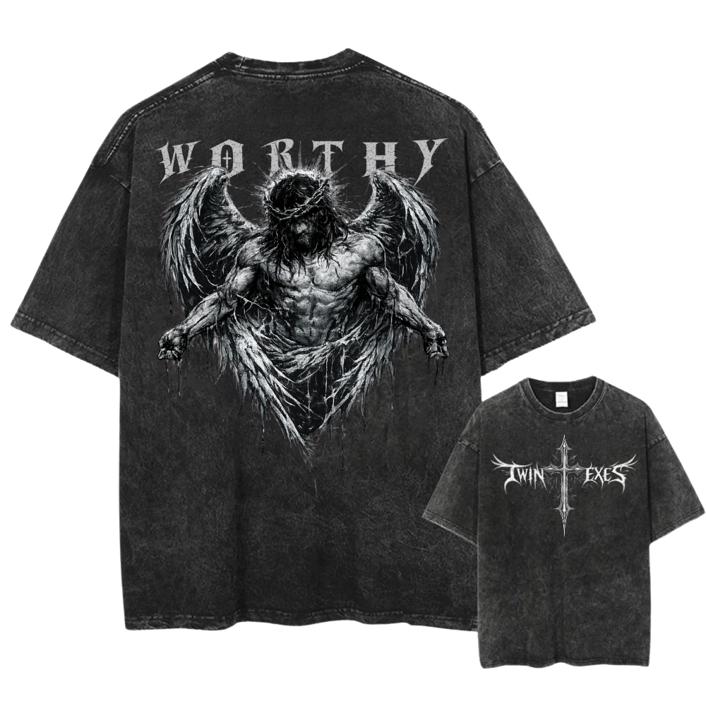 WORTHY TEE [BLACK]
