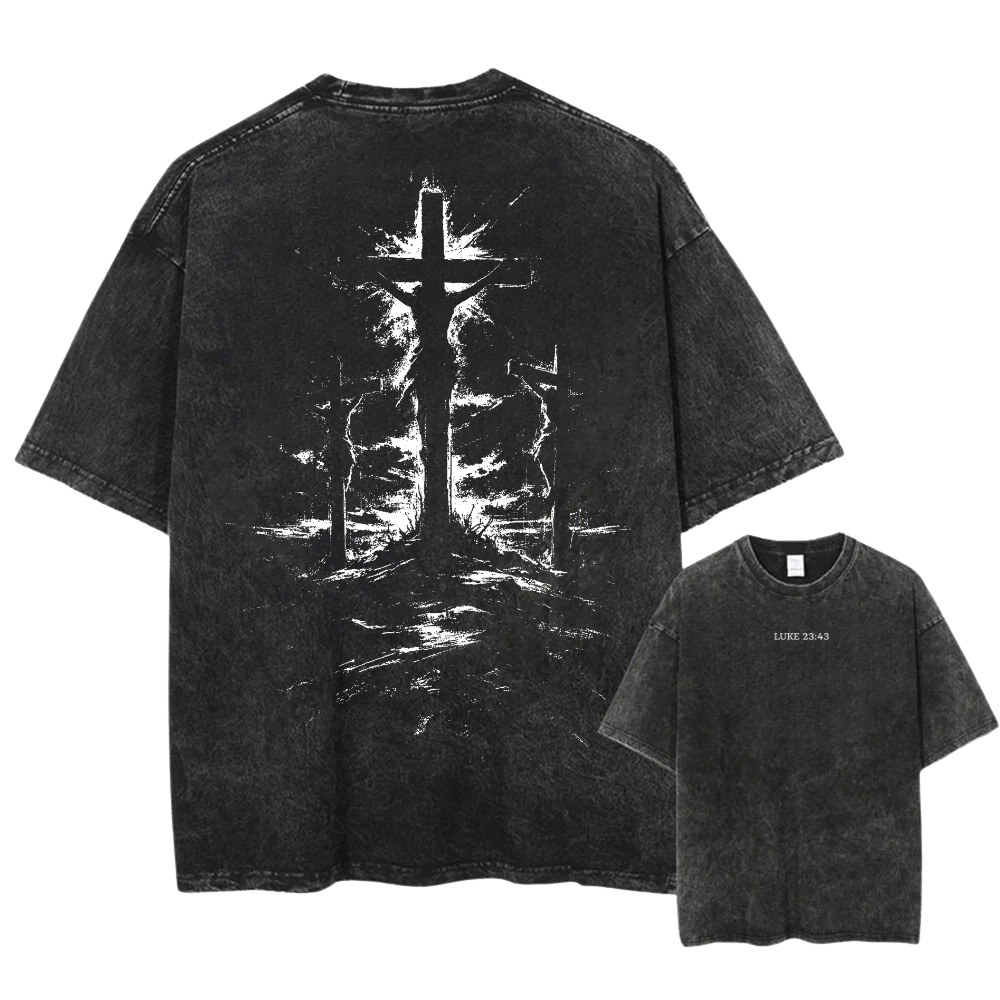 LUKE 23:43 Tee [BLACK]
