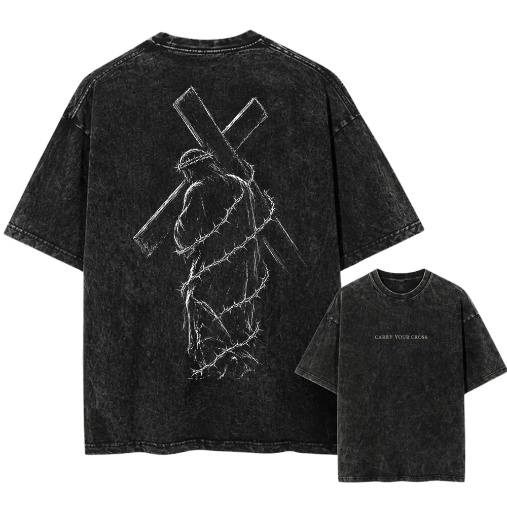 Carry Your Cross Tee [BLACK]