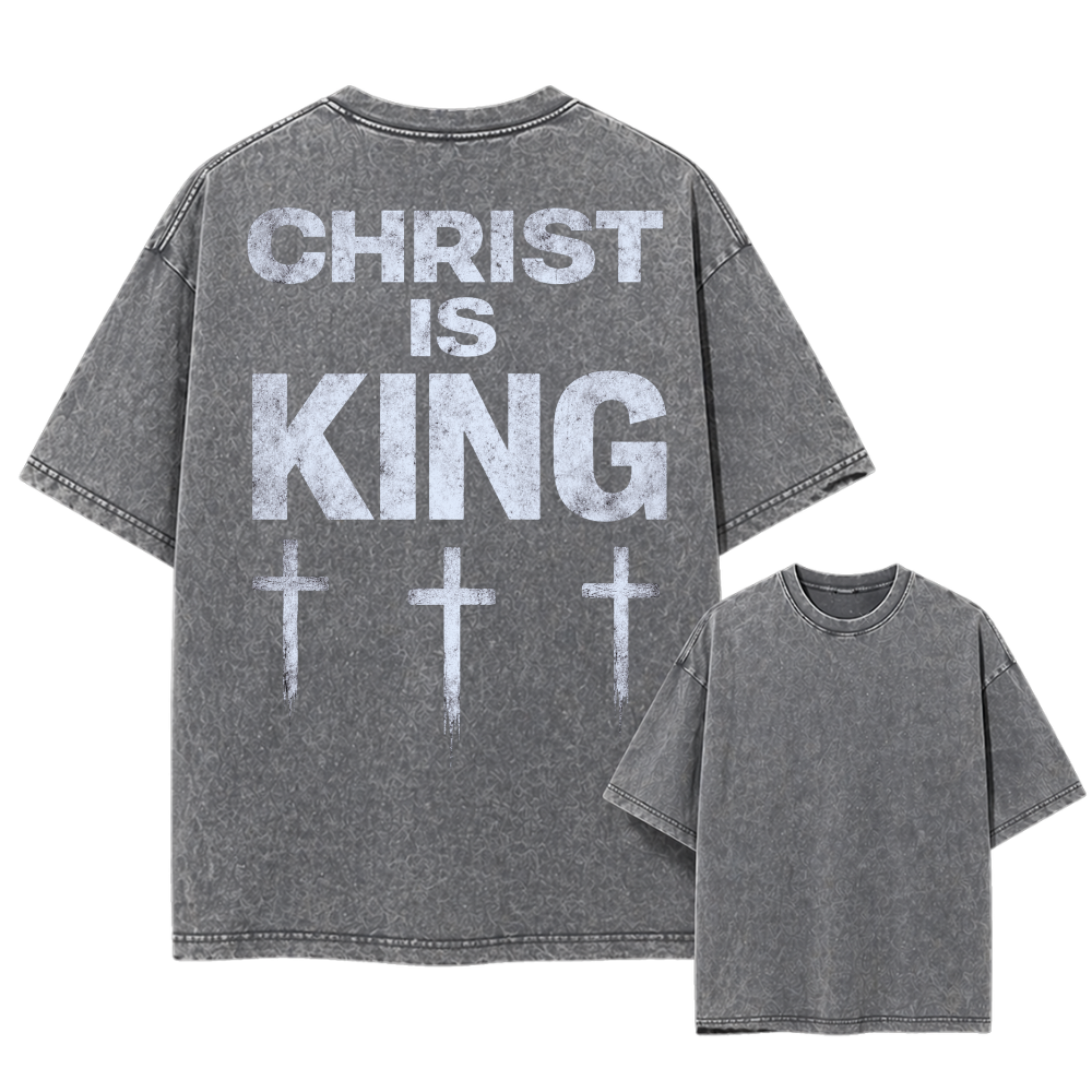 Christ is King Tee [GRAY]