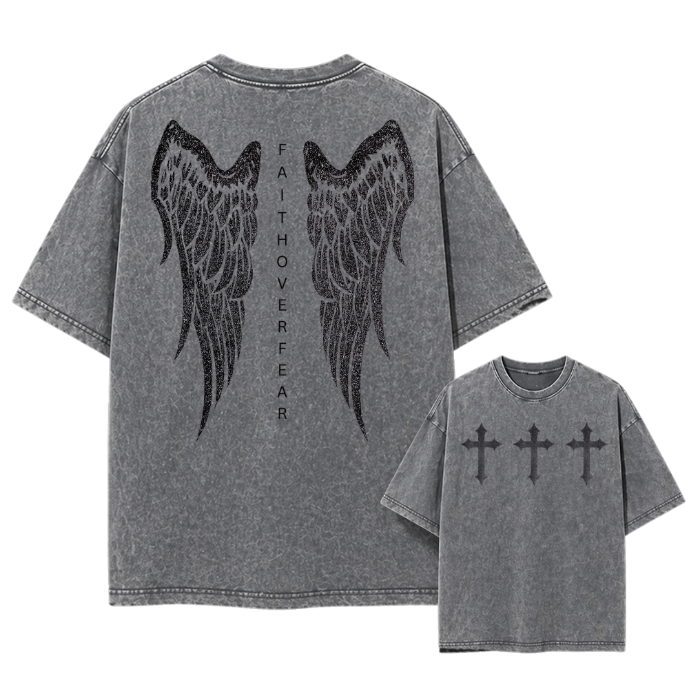 Faith Over Fear Tee [GRAY]